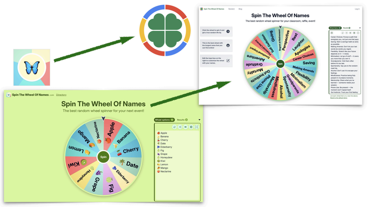 A Fresh New Look for Spin The Wheel Of Names hero image